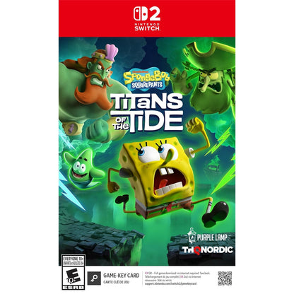 SpongeBob SquarePants: Titans of the Tide - Nintendo Switch 2 Game Key Card - THQ Nordic
