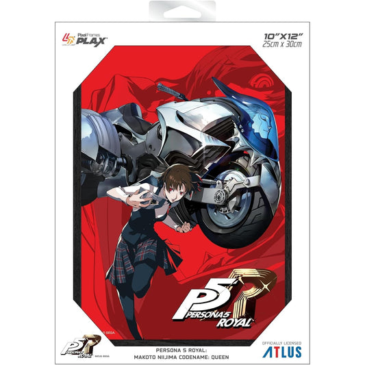 Persona 5 Royal Codename: Queen 3D Framed Lenticular Poster - Level Up Labs - Pixel Frames: PLAX