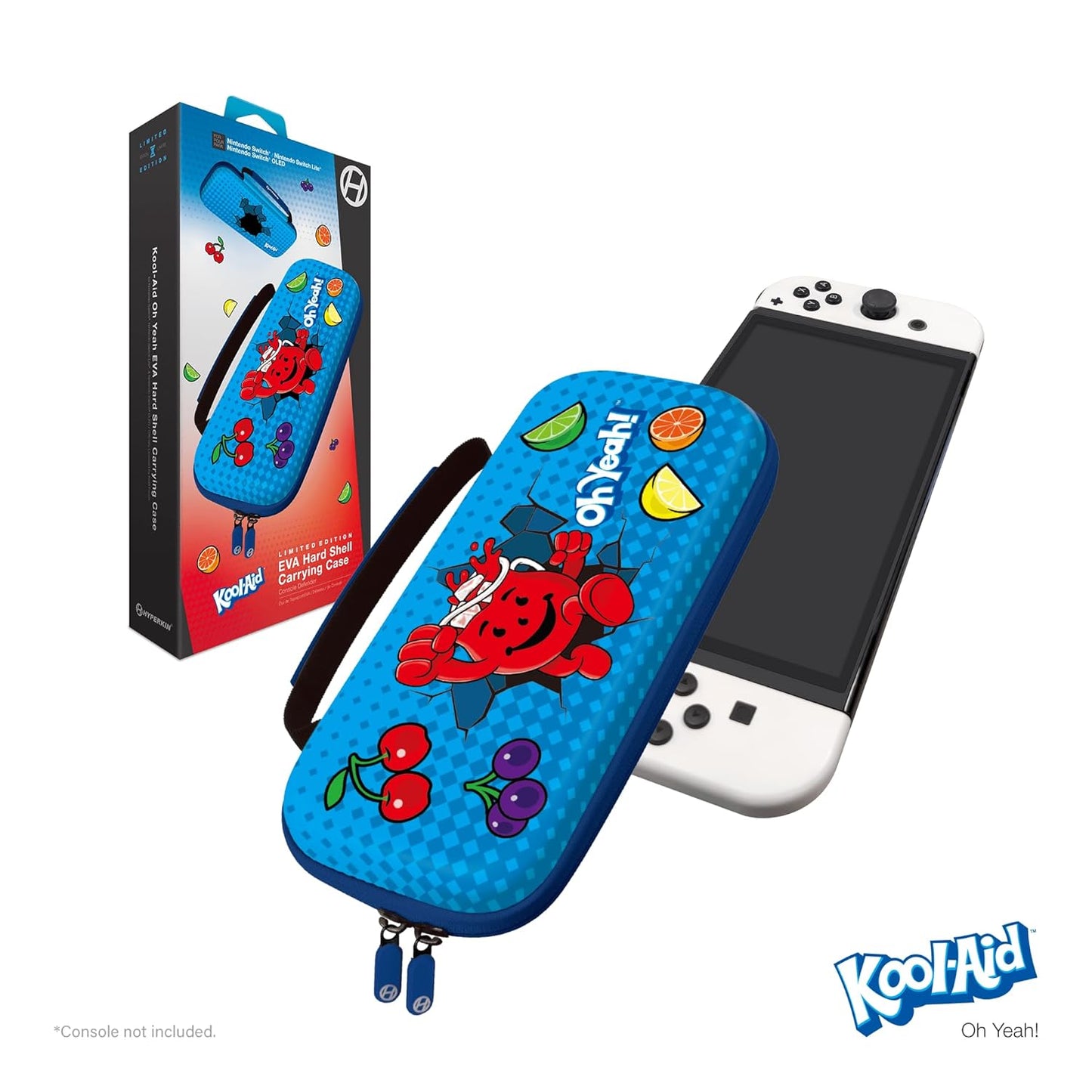 Kool-Aid "Oh Yeah!" EVA Hard Shell Carrying Case - Nintendo Switch - Hyperkin Limited Edition