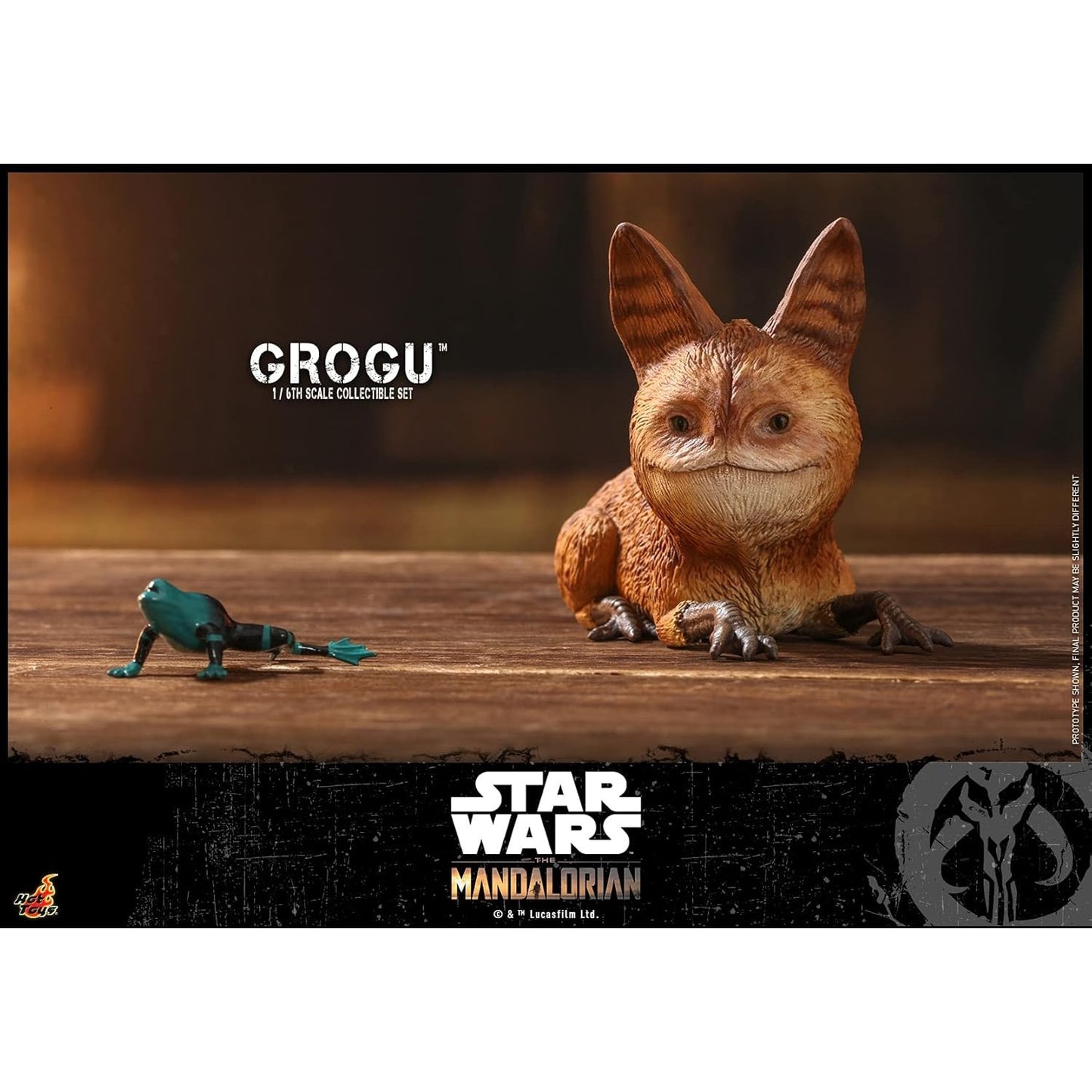 Star Wars: The Mandalorian Grogu 1:6 Scale Figure Set - Hot Toys