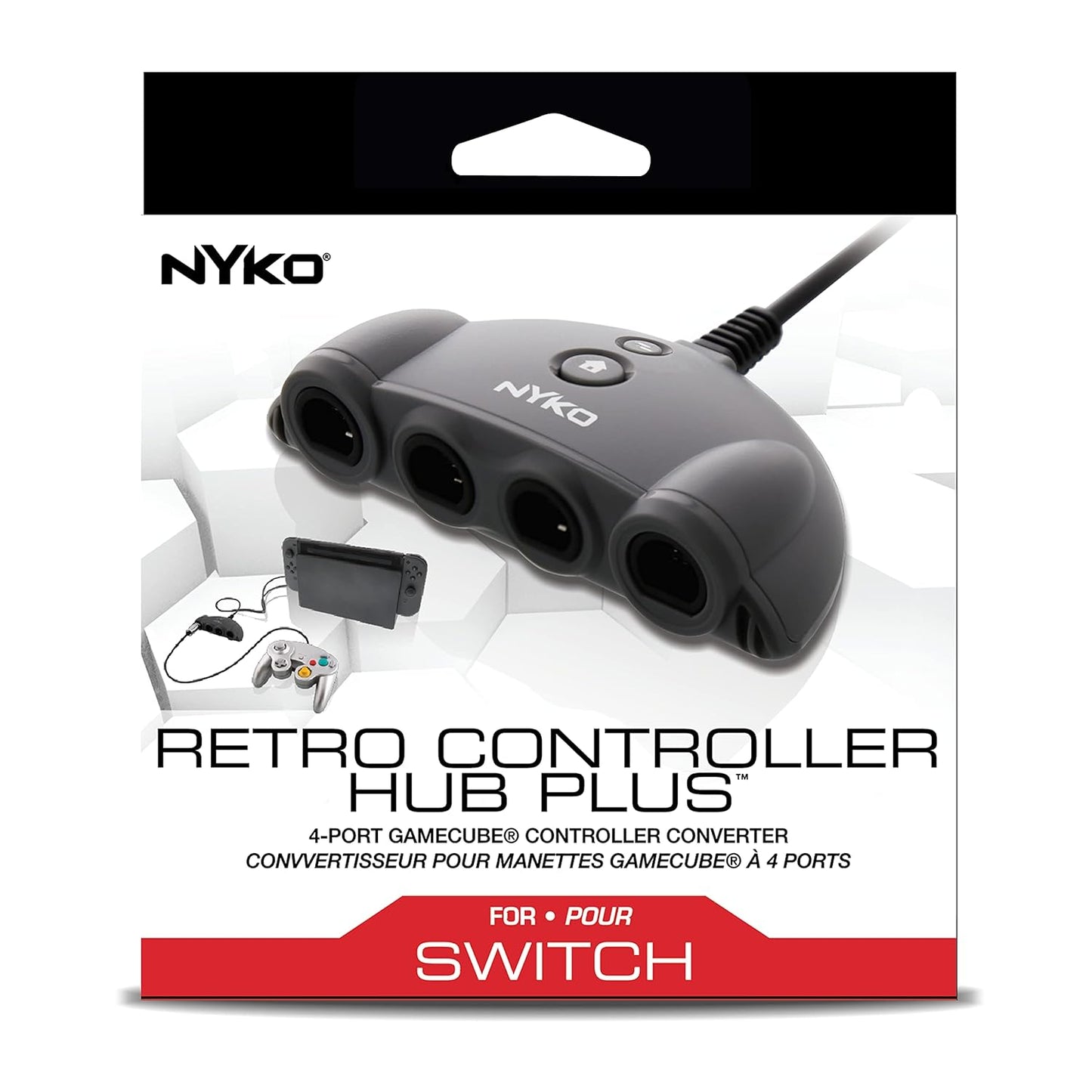 GAMECUBE CONTROLLER ADAPTER NS WII U 3RD PARTY