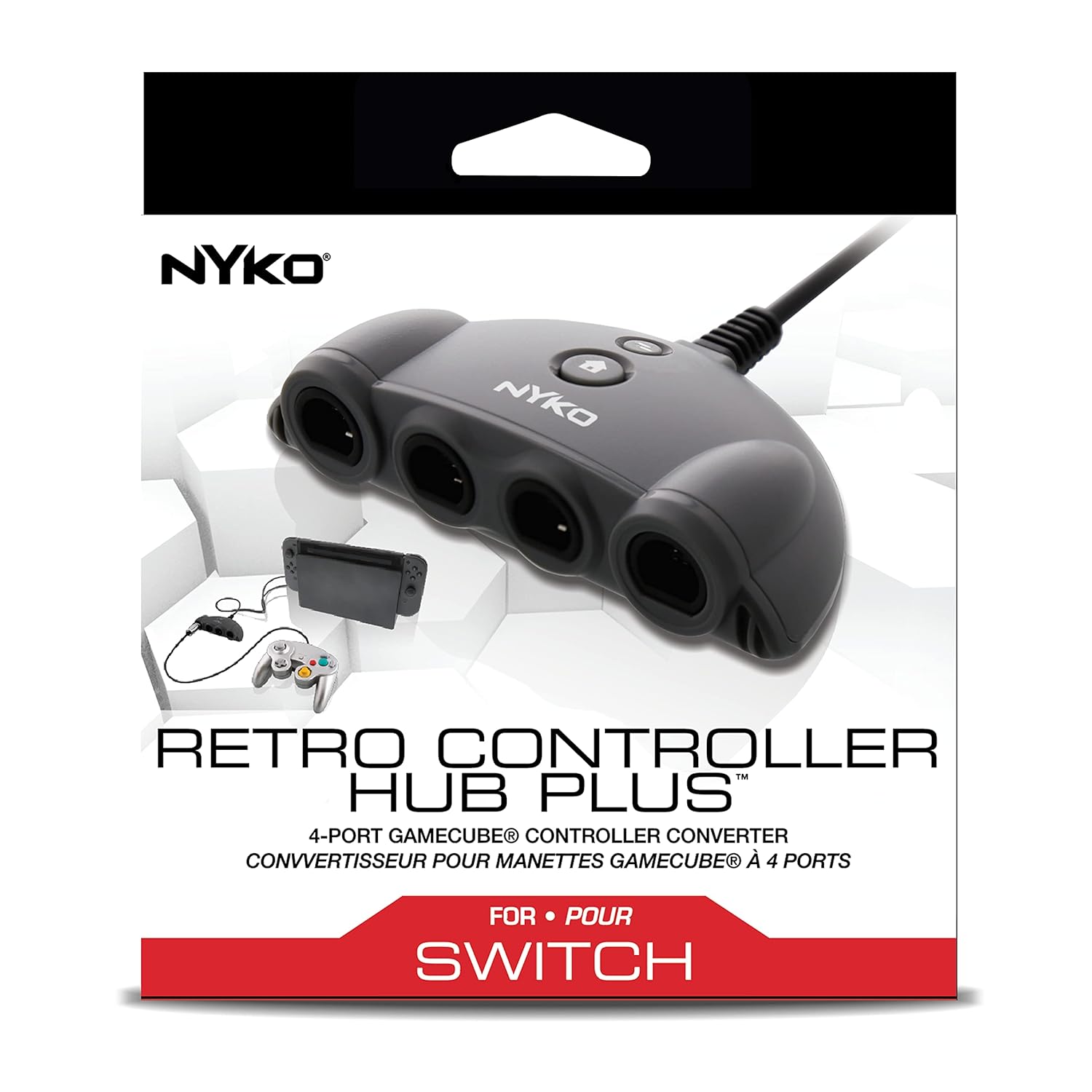 GAMECUBE CONTROLLER ADAPTER NS WII U 3RD PARTY