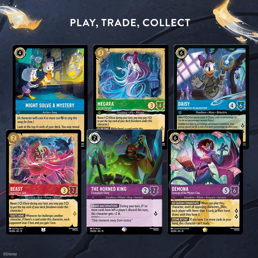 Disney Lorcana TCG: Whispers in the Well Sapphire & Steel Starter Deck - Ravensburger