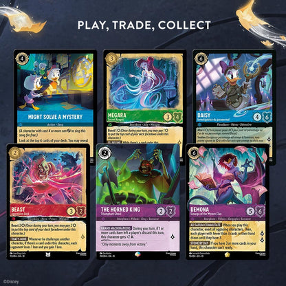 Disney Lorcana TCG: Whispers in the Well Sapphire & Steel Starter Deck - Ravensburger