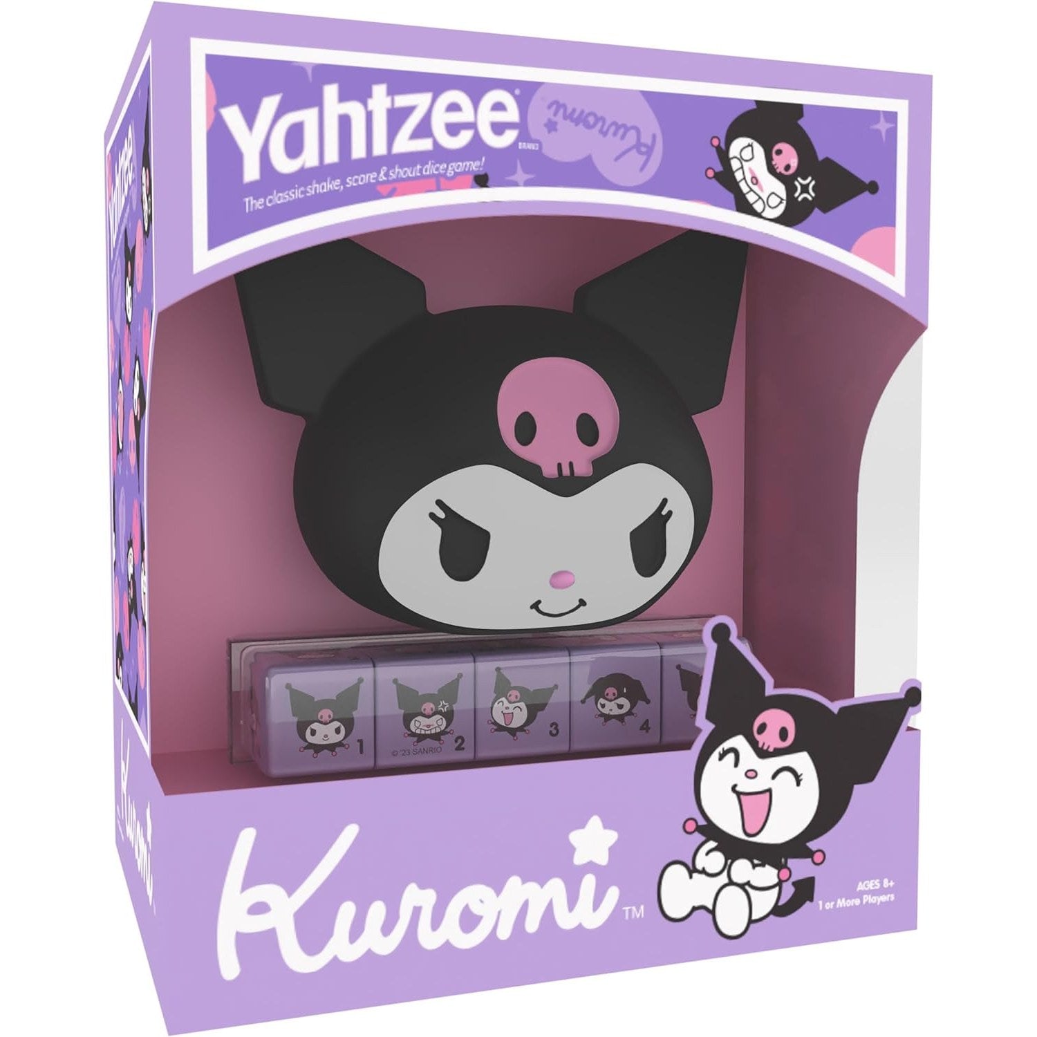 Yahtzee Hello Kitty and Friends Kuromi Dice Game - USAopoly