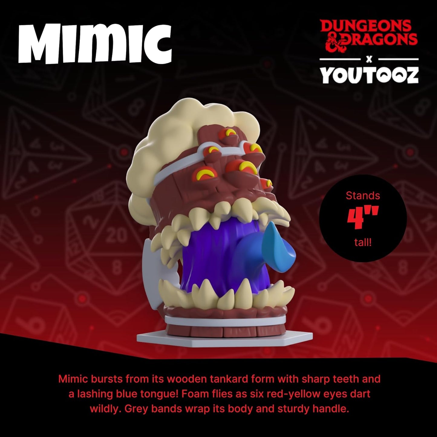 Dungeons & Dragons Mimic Vinyl Figure - Youtooz - Dungeons & Dragons Collection #0
