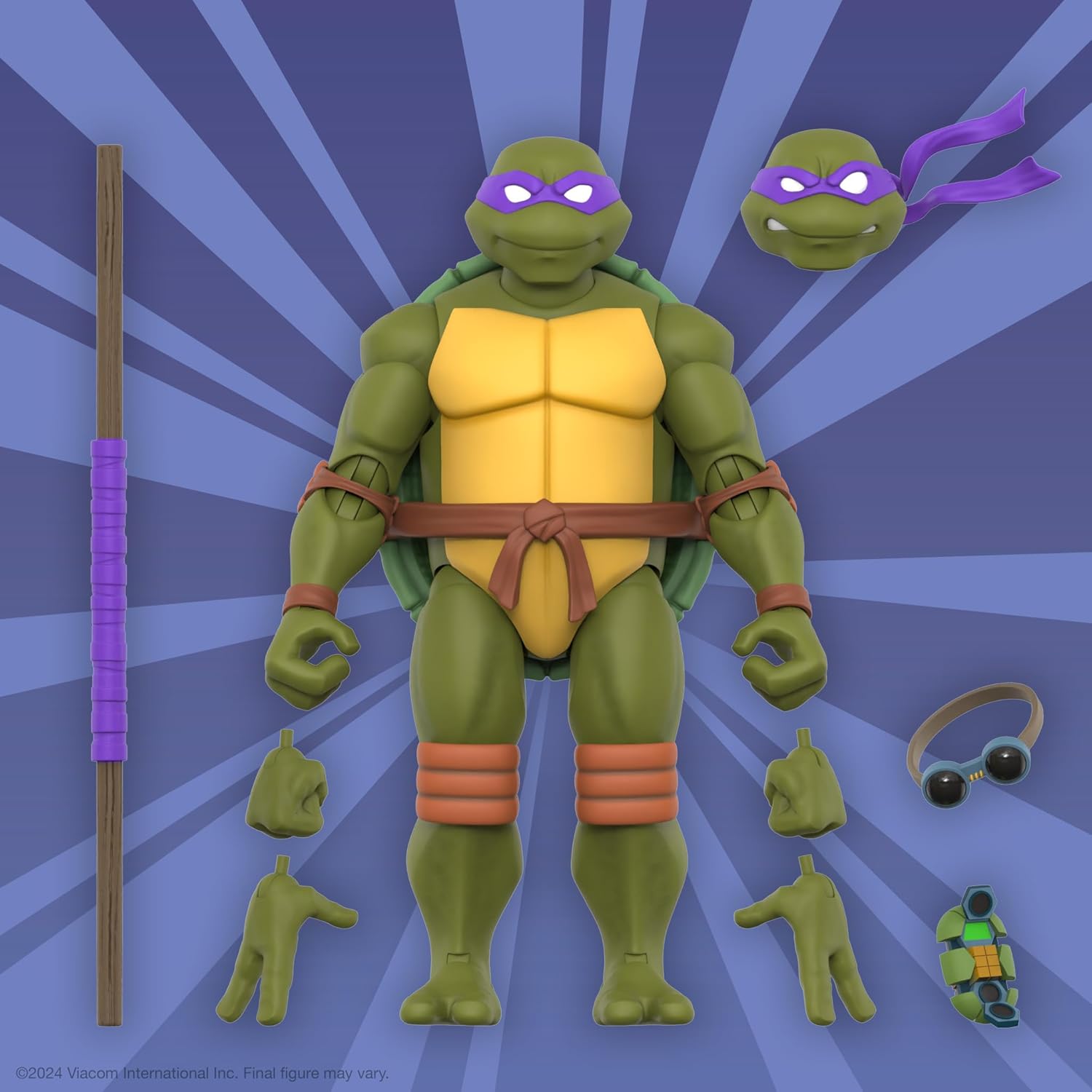Teenage Mutant Ninja Turtles Donatello 7" Action Figure - Super7 - ULTIMATES! Wave 12
