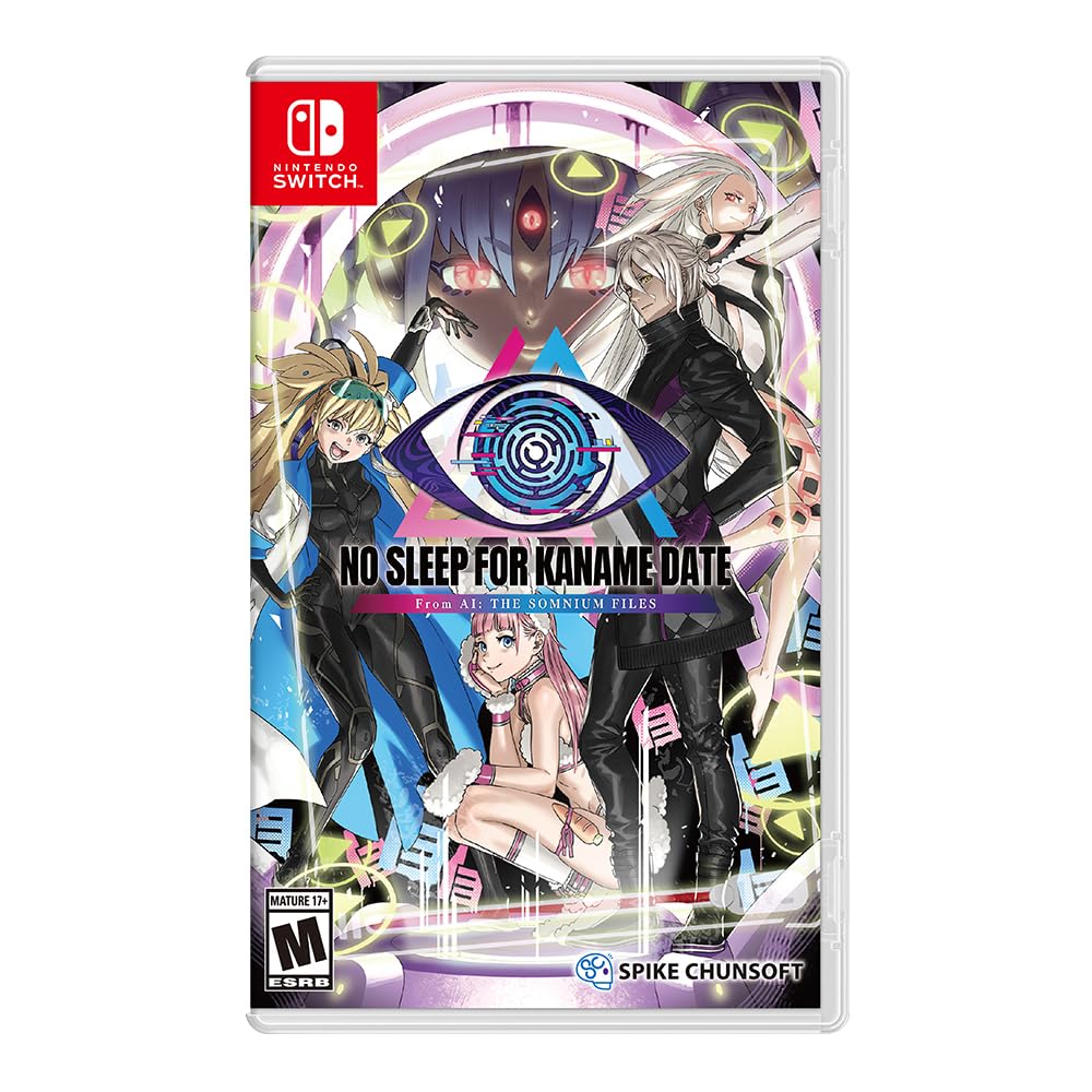 No Sleep For Kaname Date - From AI: The Somnium Files - Nintendo Switch - Spike Chunsoft