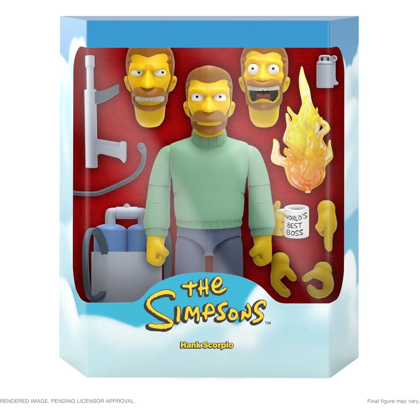 The Simpsons ULTIMATES! Hank Scorpio Wave 2 Figure