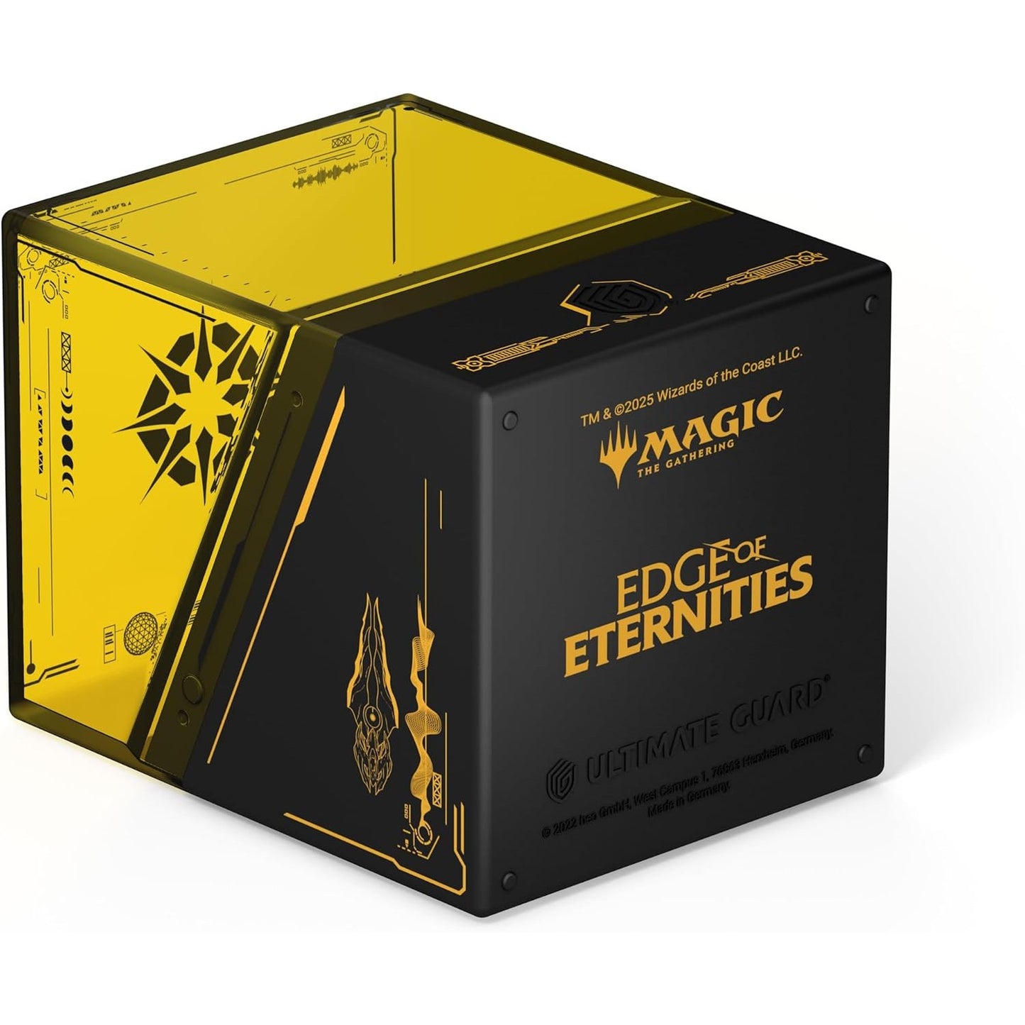 Magic: The Gathering Edge of Eternities Eumidians Boulder 100+ Deck Box - Holds 100 Double-Sleeved Cards - Ultimate Guard