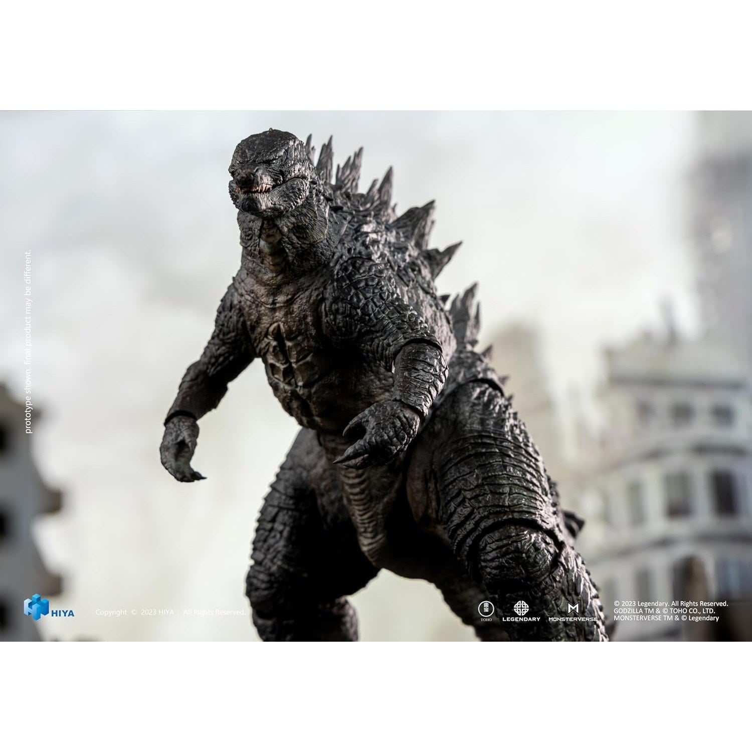 Godzilla 2014 Godzilla Action Figure - Hiya Toys: Exquisite Basic Series - PX Previews Exclusive!