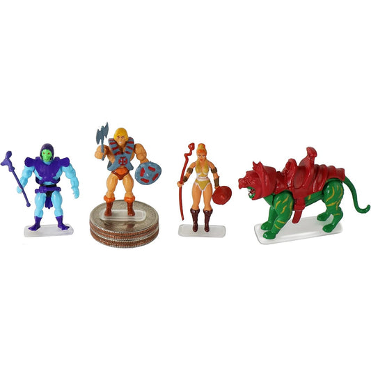 Masters of the Universe Micro Action Figure - 1 Random Character, 4 Possible - World's Smallest