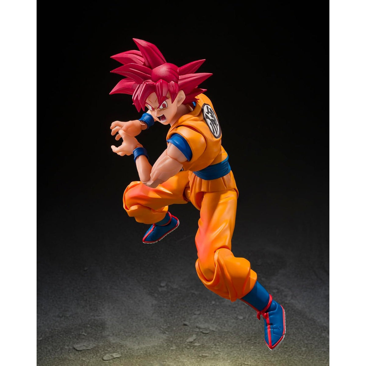 Dragon Ball Super Super Saiyan God Son Goku (God Aura) 5.7-Inch Action Figure - Bandai Tamashii Nations - S.H.Figuarts