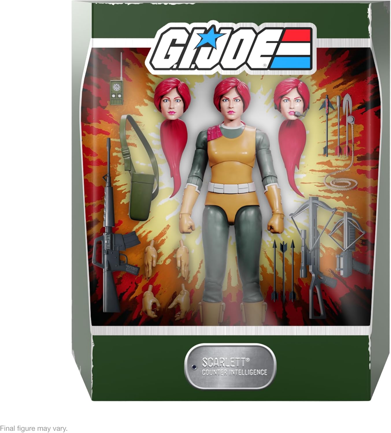 G.I. Joe ULTIMATES! Scarlett Wave 3 Super7 Figure