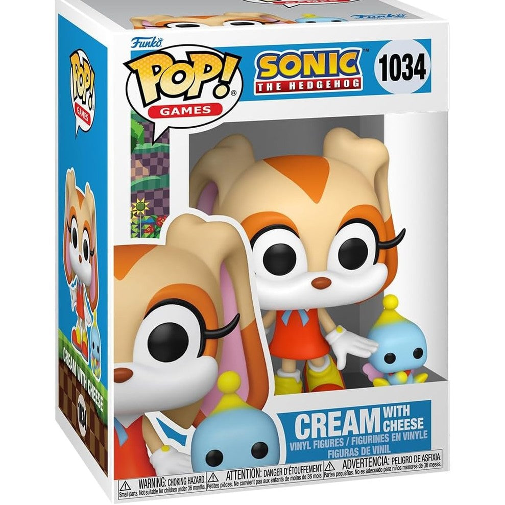 Sonic the Hedgehog Cream with Cheese Vinyl Figures - Funko - POP! Games #1034