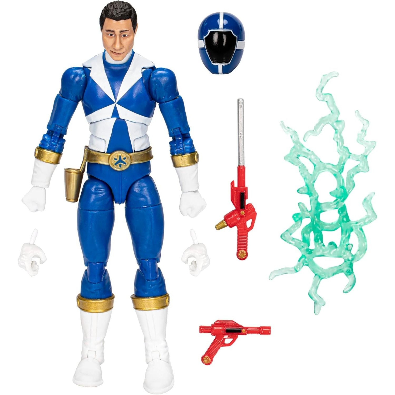 Power Rangers Lightspeed Rescue Blue Ranger Action Figure - Hasbro - Lightning Collection