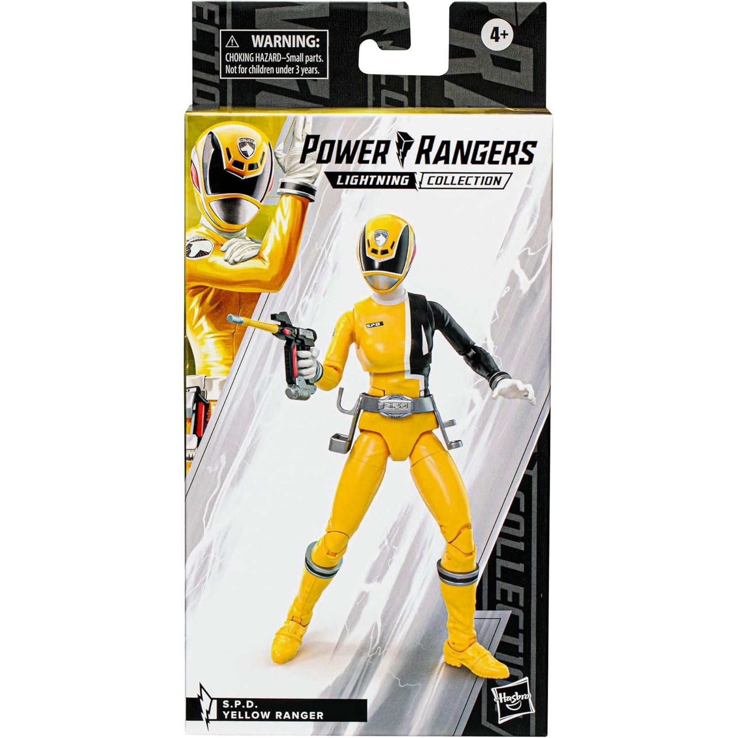 Power Rangers S.P.D. Yellow Ranger Action Figure - Hasbro - Lightning Collection