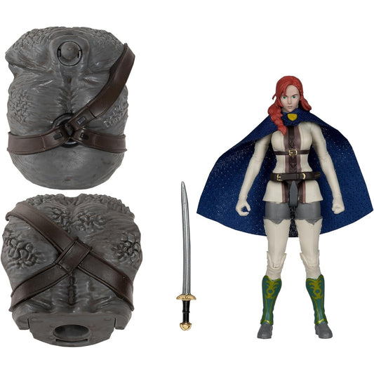 The Lord of the Rings: The War of the Rohirrim Hera Princess of Rohan Action Figure - McFarlane Toys - Snow Troll BAF