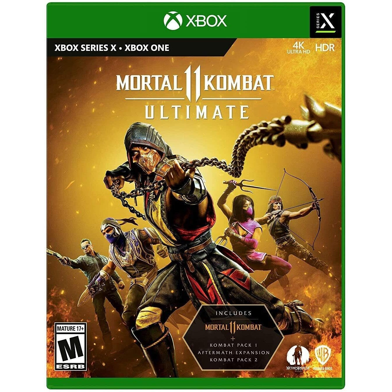 Mortal Kombat 11 Ultimate Edition - Xbox Series X, Xbox One - Warner Bros