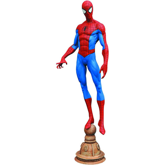 Marvel Comics Spider-Man 9" Scale PVC Statue Figure - Diamond Select Toys Marvel Gallery