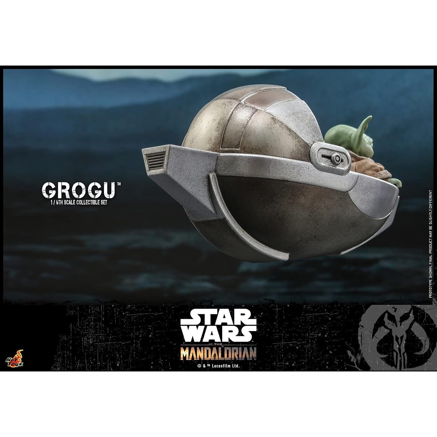 Star Wars: The Mandalorian Grogu 1:6 Scale Figure Set - Hot Toys