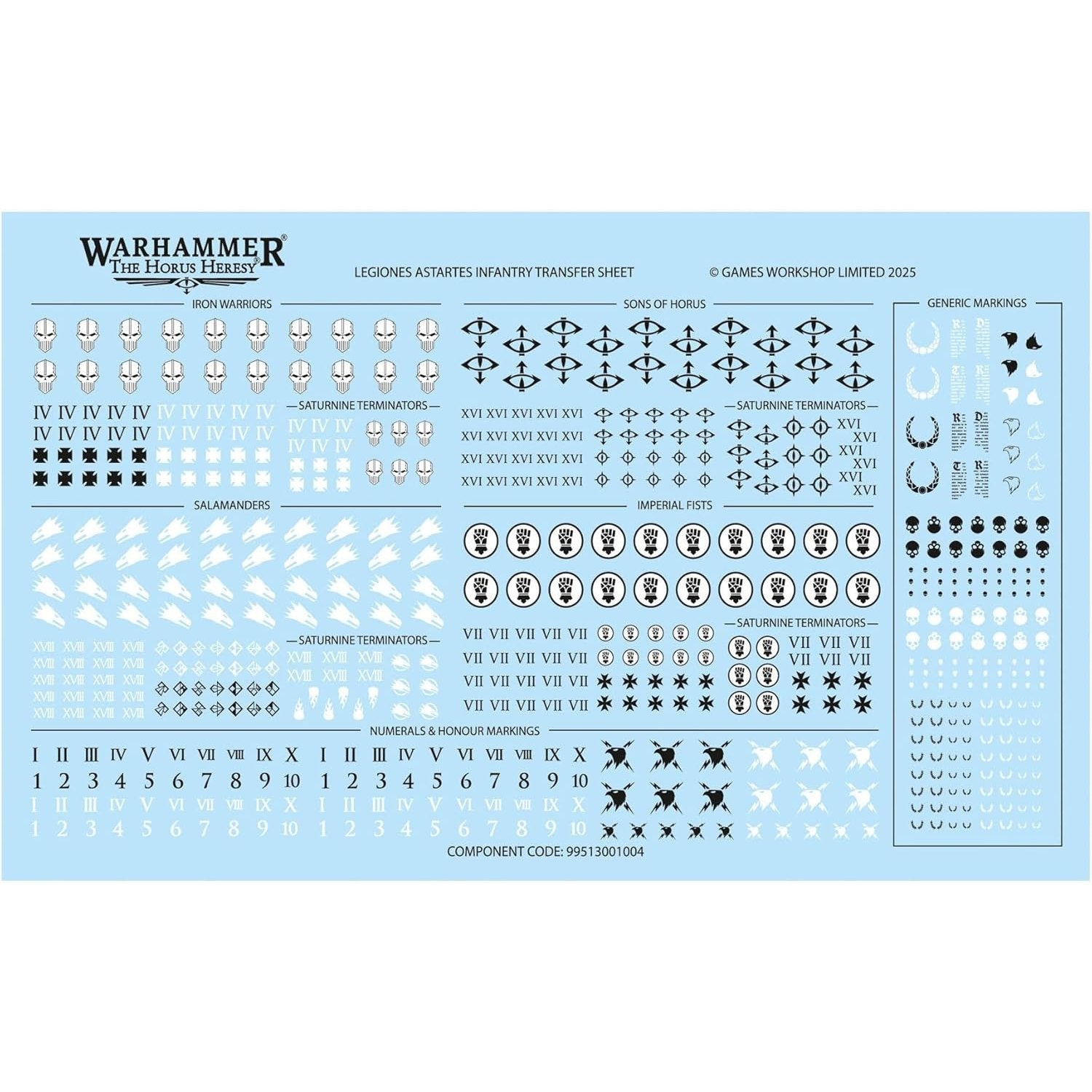 Warhammer: The Horus Heresy Legiones Astartes MKII Tactical Squad - 20 Citadel Miniatures - Games Workshop