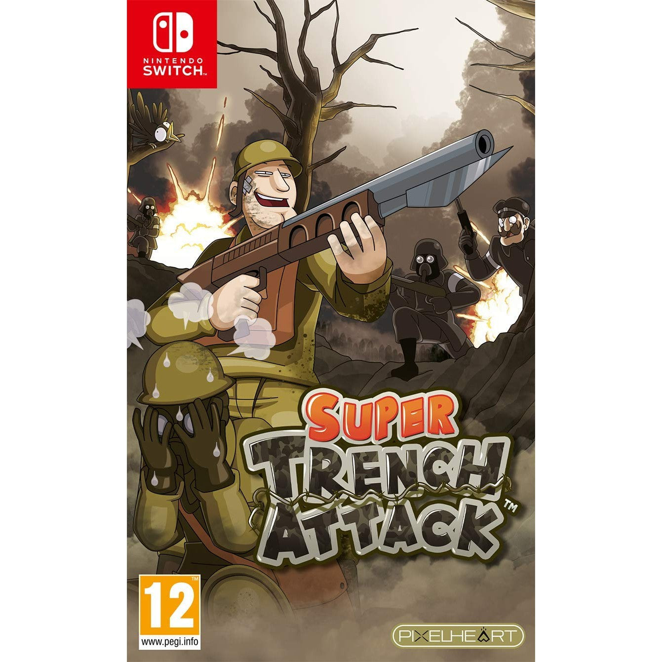 Super Trench Attack European Import - Nintendo Switch - PixelHeart