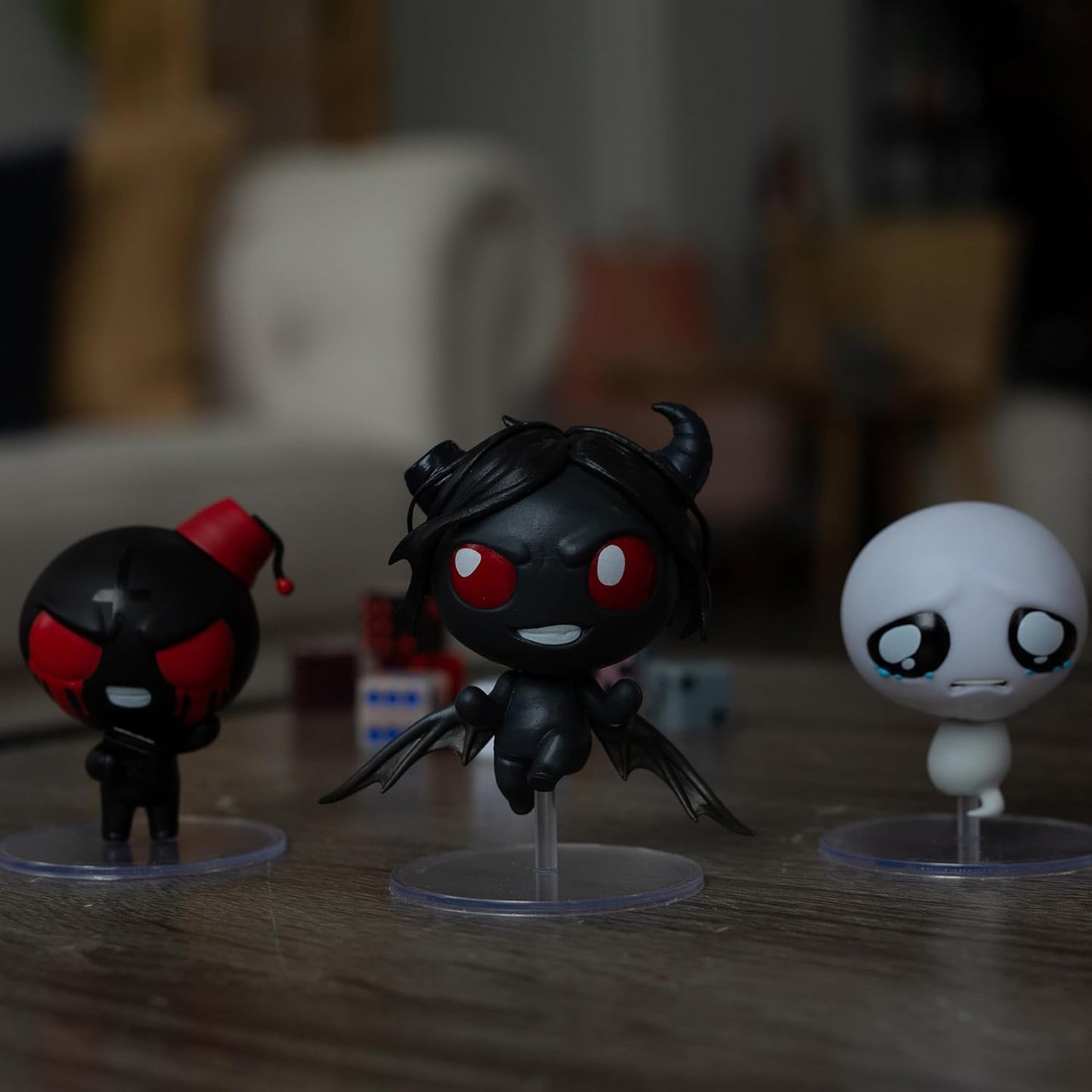 The Binding of Isaac 3 Figures Collection Apollyon, Eve, Whore of Babylon & The Keeper - Maestro Media