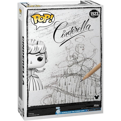 Disney Cinderella Art Cover Sketched Vinyl Figure - Funko - Pop! #1523