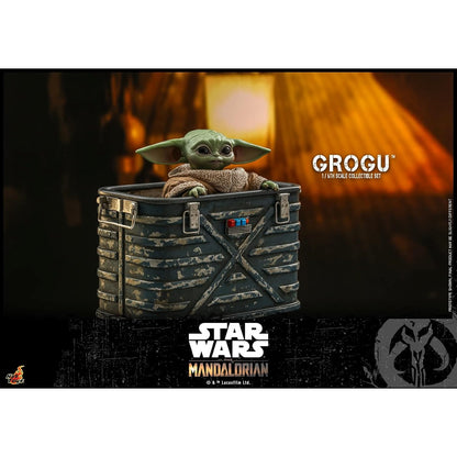 Star Wars: The Mandalorian Grogu 1:6 Scale Figure Set - Hot Toys