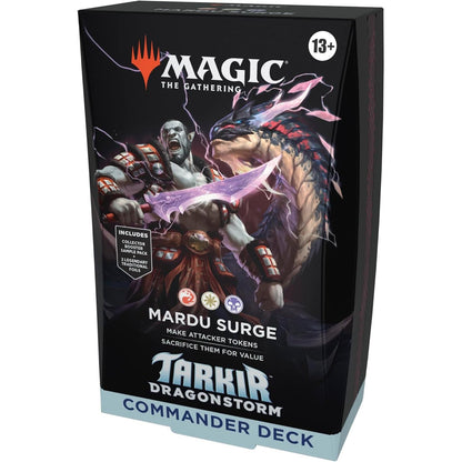 Magic: The Gathering Tarkir Dragonstorm Mardu Surge Commander Deck - Wizards of the Coast