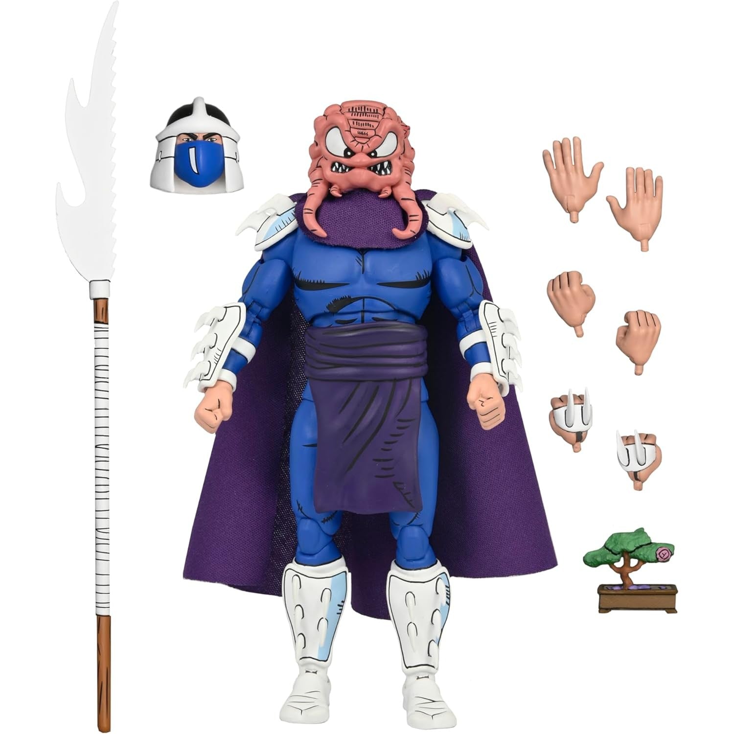 Teenage Mutant Ninja Turtles Adventures Krang/Shredder 7” Scale Action Figure - NECA - Archie Comics