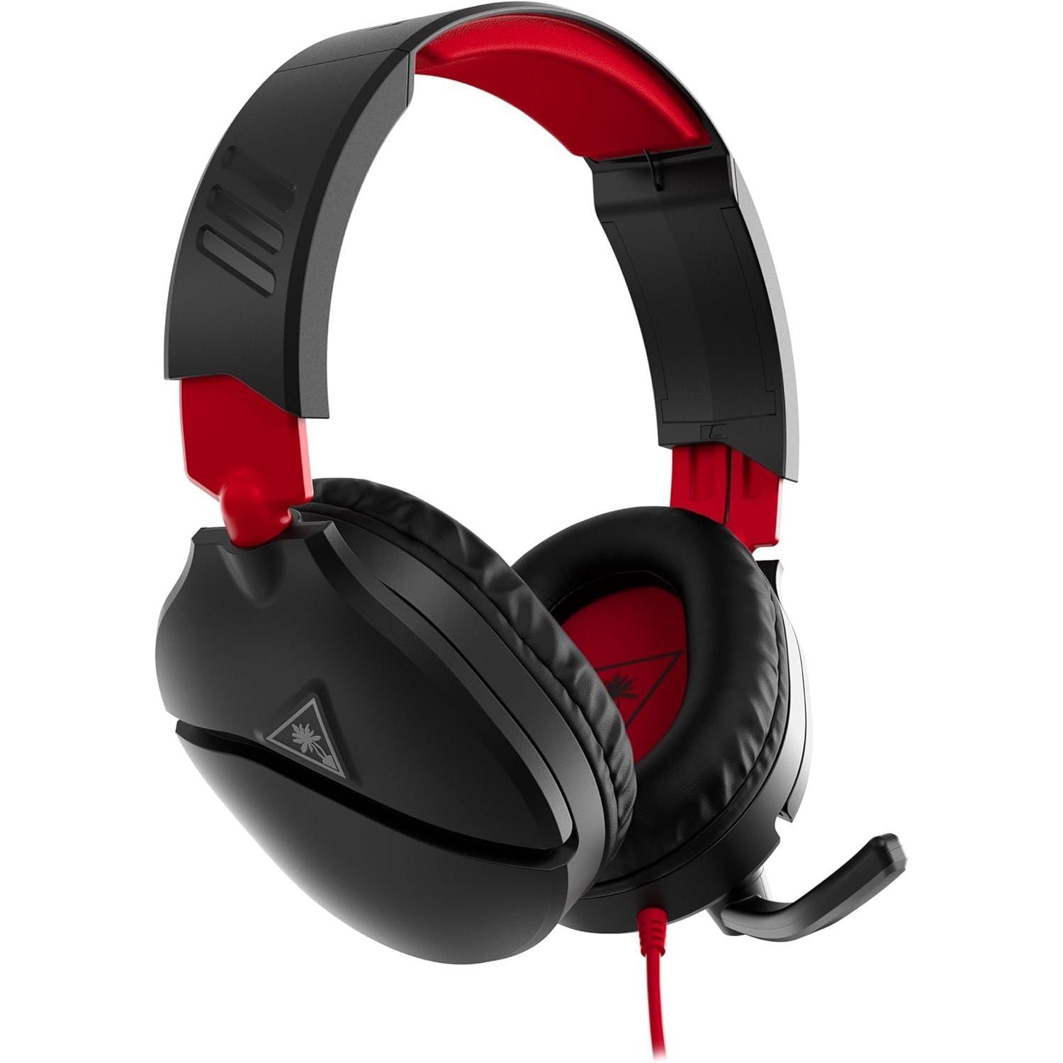 Recon 70 Wired Gaming Headset Black/Red - Xbox Series X|S, Xbox One, PS5, PS4, Switch, PC, etc. - Turtle Beach