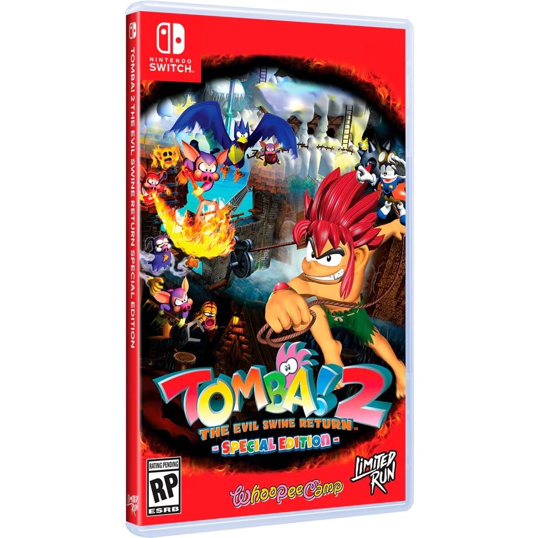 Tomba! 2: The Evil Swine Return Special Edition - Nintendo Switch - Limited Run Games #299
