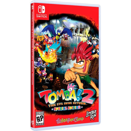 Tomba! 2: The Evil Swine Return Special Edition - Nintendo Switch - Limited Run Games #299