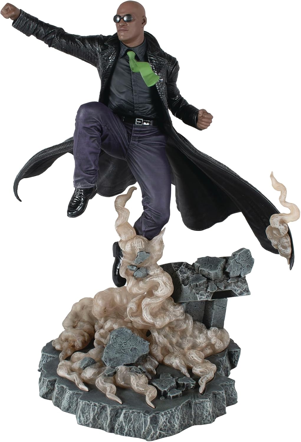 The Matrix Morpheus Diamond Gallery Deluxe PVC Statue