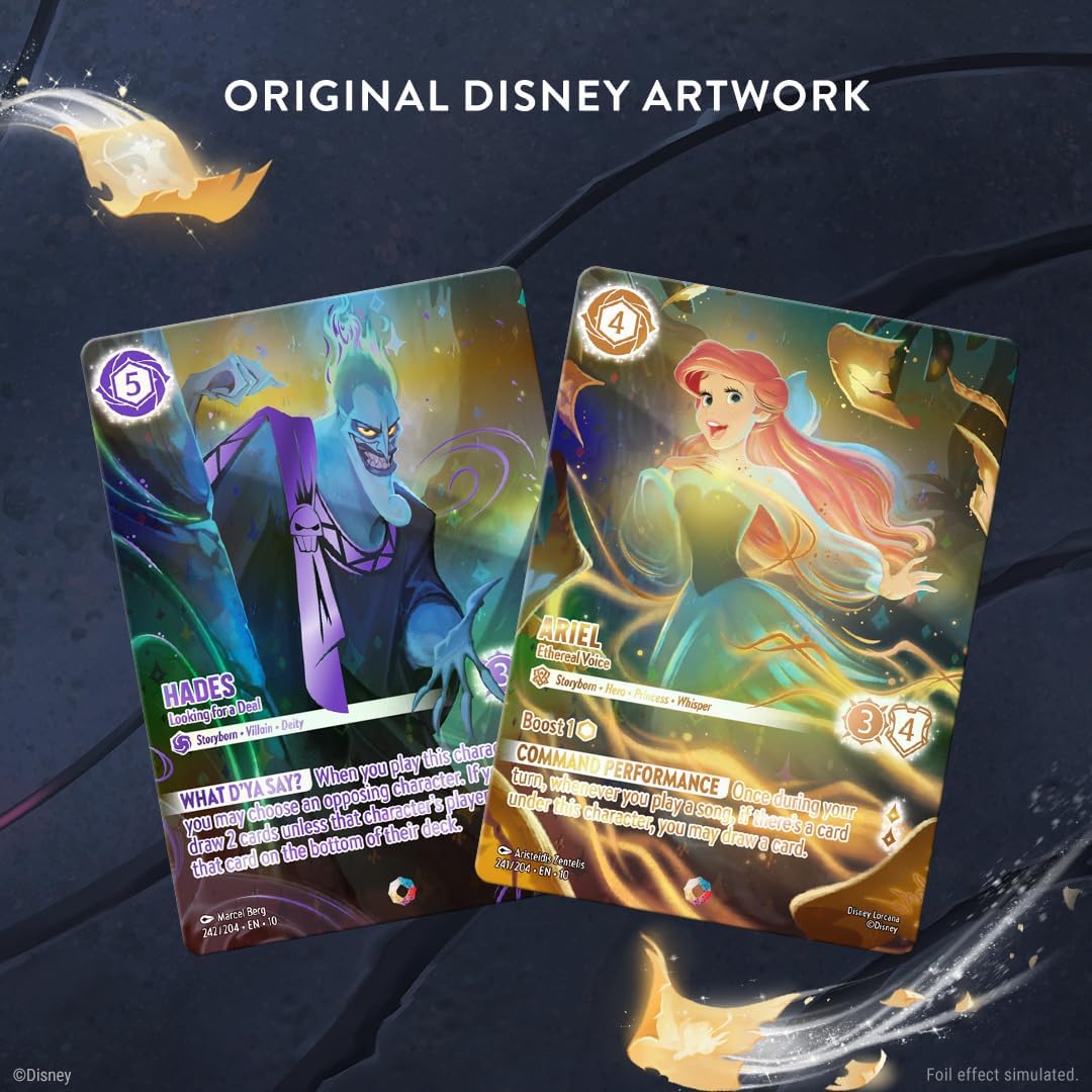 Disney Lorcana TCG: Whispers in the Well Amber & Emerald Starter Deck - Ravensburger