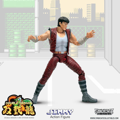 Double Dragon Jimmy Lee Action Figure - Syndicate Collectibles