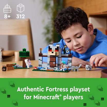 Minecraft The Wolf Stronghold Building Toy - LEGO #21261