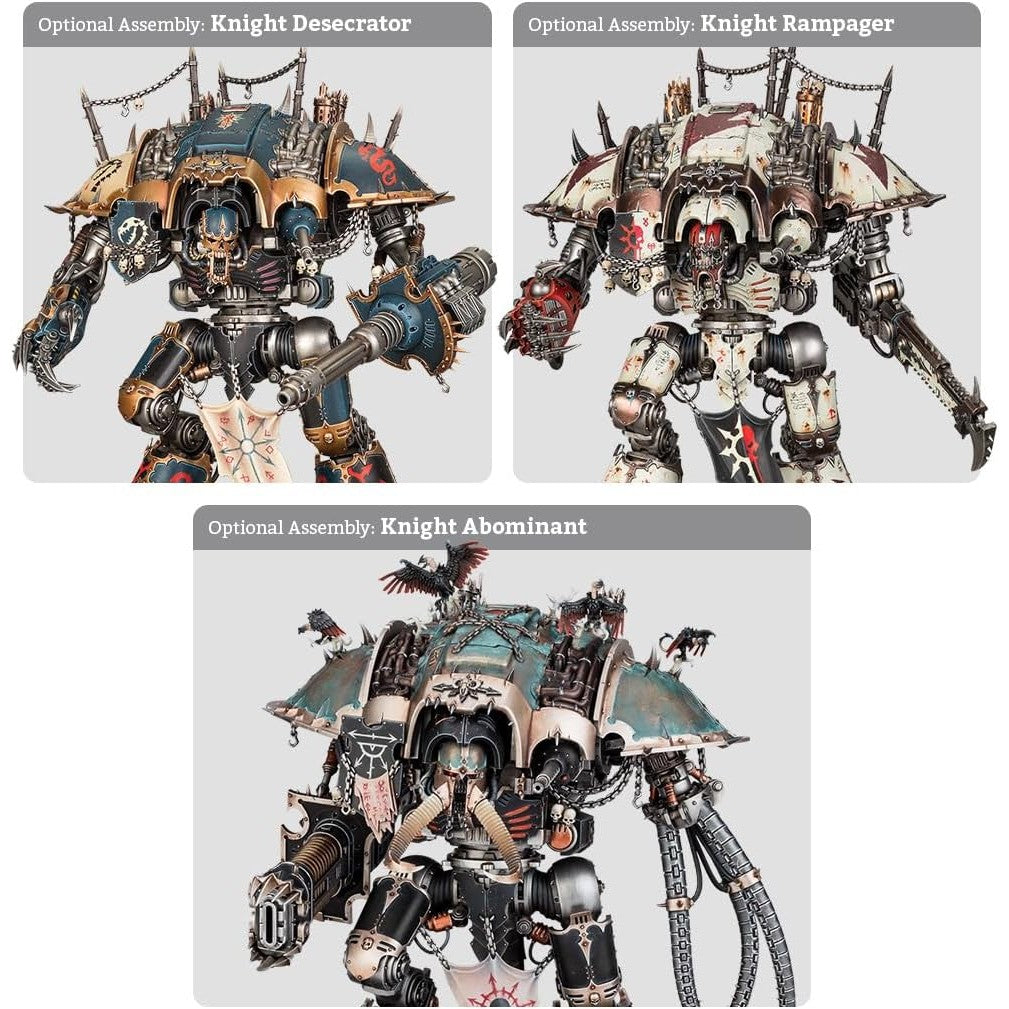 Warhammer 40,000 Chaos Knights Knight Ruinator - 1 Citadel