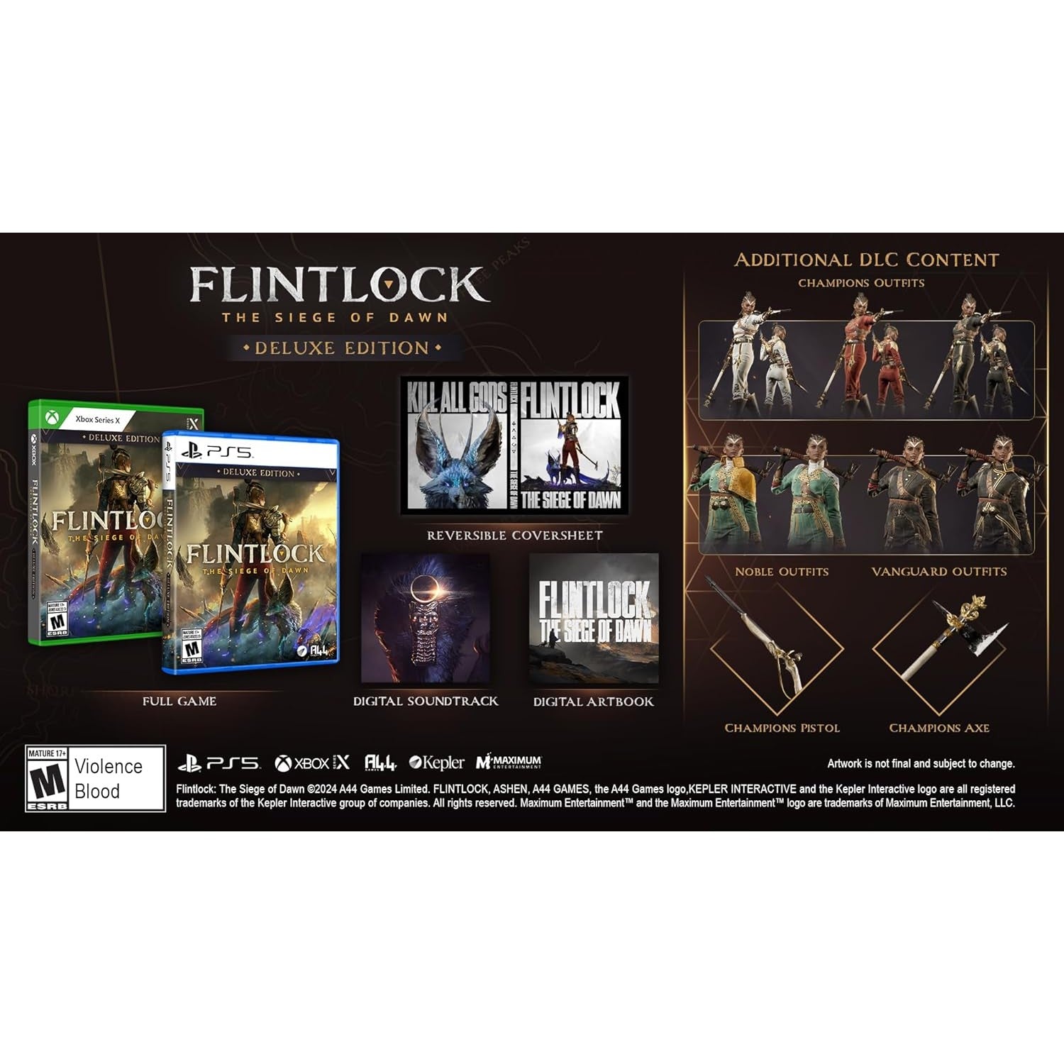 Flintlock: The Siege of Dawn - PlayStation 5 - Maximum Entertainment