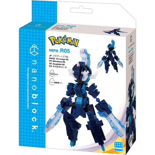 Pokemon Ceruledge Figure Building Kit - Kawada - Nanoblock RS Series