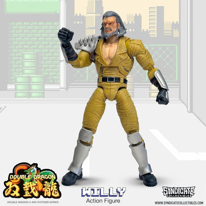 Double Dragon Willy Deluxe Action Figure - Syndicate Collectibles