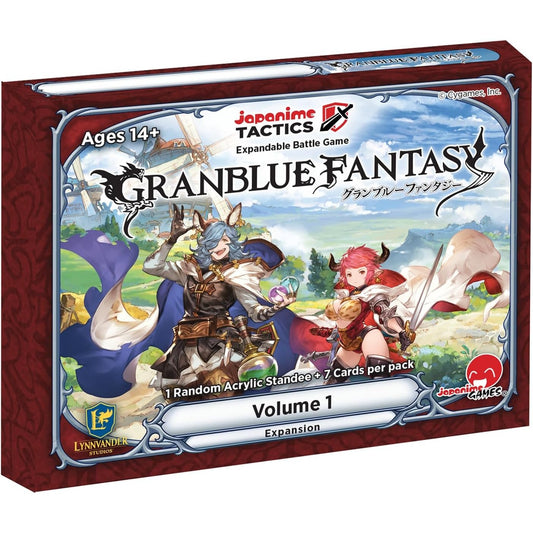 Granblue Fantasy Volume 1 Expansion Booster Pack - 1 Random Standee + 7 Cards - Japanime Tactics