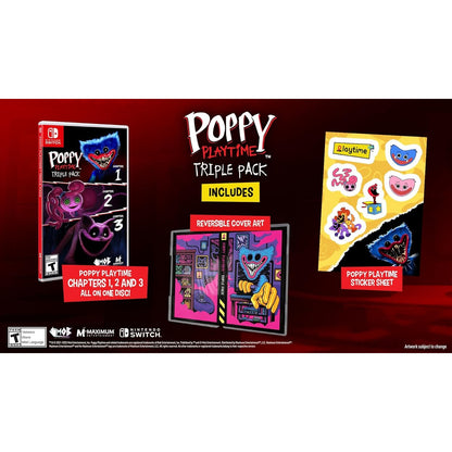 Poppy Playtime Triple Pack - Nintendo Switch - Maximum Entertainment