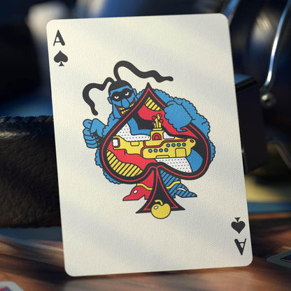 The Beatles Yellow Submarine Premium Playing Cards - theory11