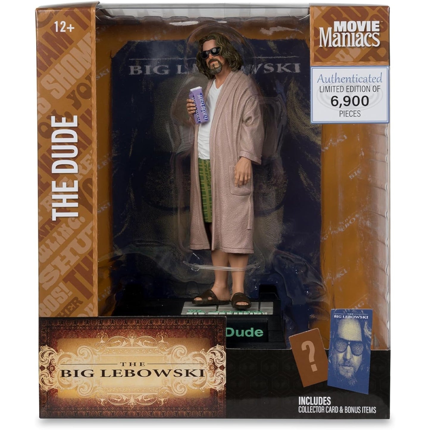 Big Lebowski The Dude 6" Statue Figure - McFarlane Toys - Movie Maniacs, Limited Edition