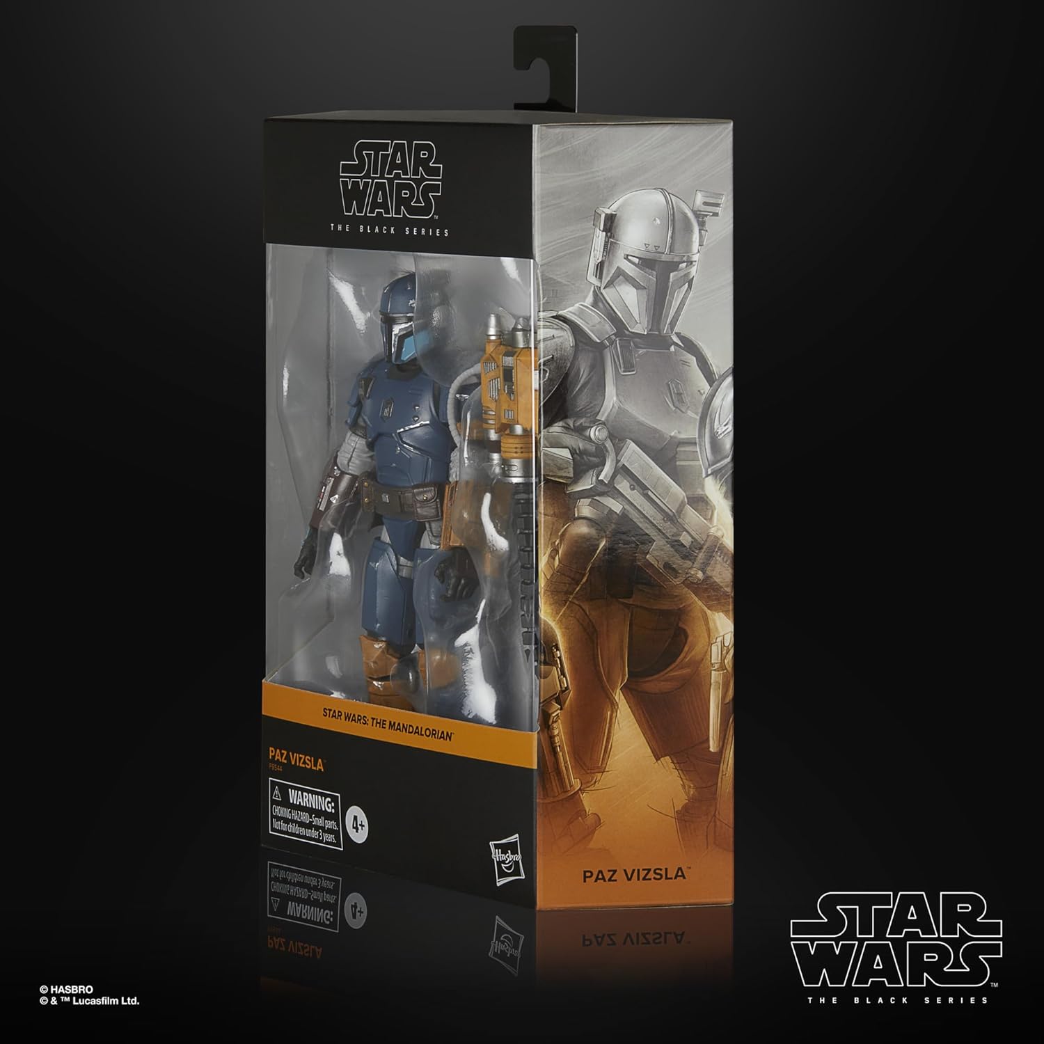 Star Wars: The Mandalorian Paz Vizsla Deluxe 6" Action Figure - Hasbro - Star Wars: The Black Series