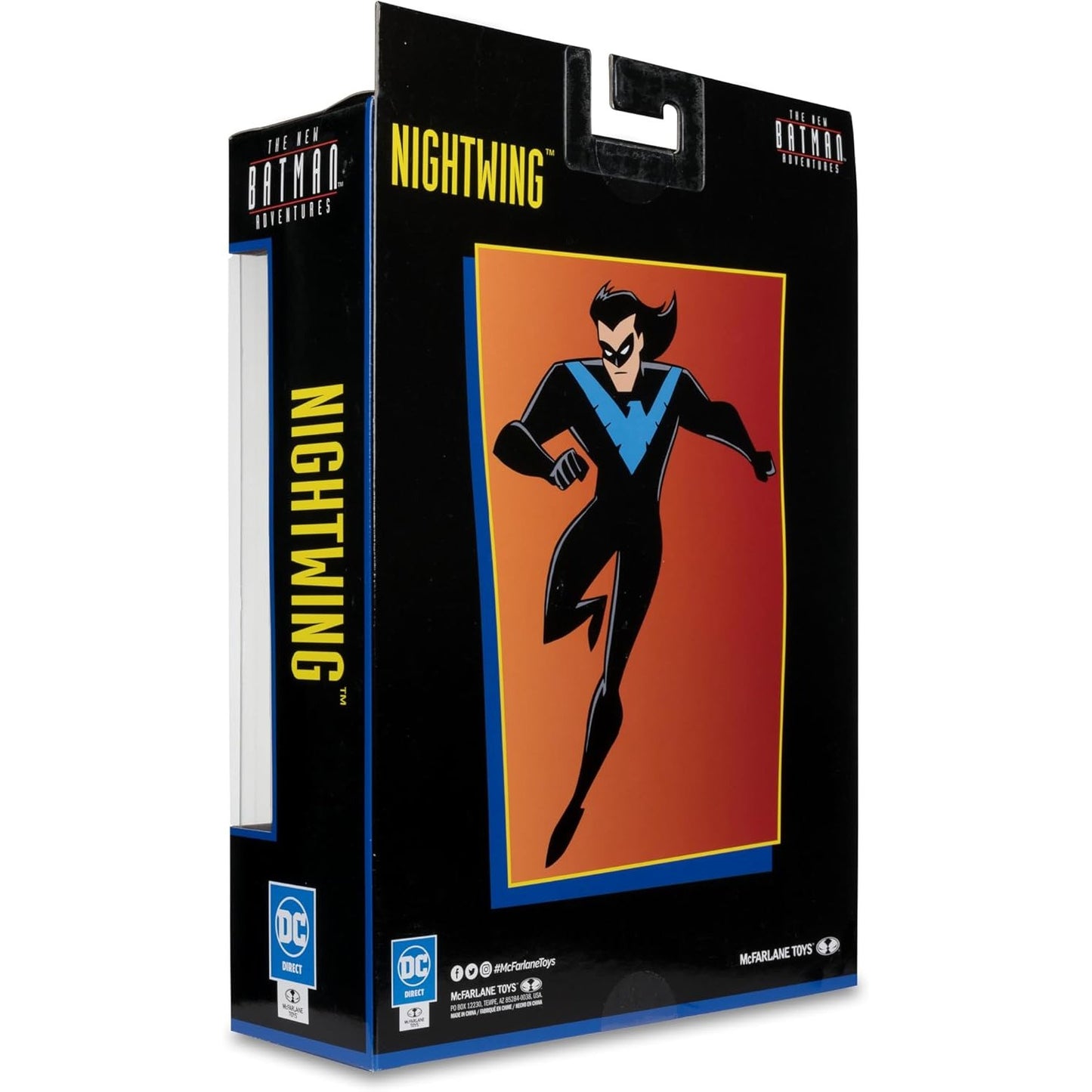 The New Batman Adventures Nightwing Action Figure - McFarlane Toys, DC Direct - Wave 2