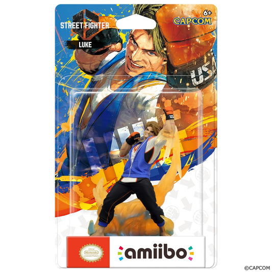 Street Fighter 6 Luke Amiibo Figure - Nintendo Switch & Switch 2 - Nintendo, Capcom